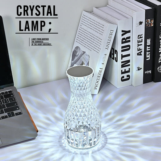 Romantische LED Kristall Tischlampe