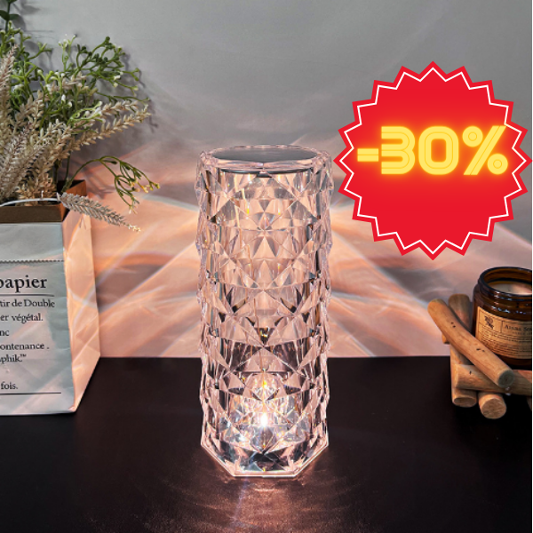 LED Acryl Kristall Lampe Rose 3/16 Farben Touch + Fernbedienung – House of  Gadgets